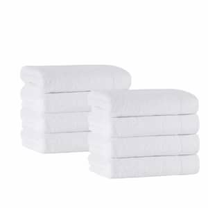 Delara Feather Touch Quick Dry 20 in. x 30 in. Marshmallow Solid 100%  Organic Cotton 650 GSM Hand Towel (Pack of 6) A1HCHTSET-6-Ivy - The Home  Depot