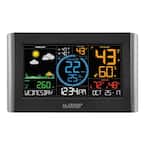 Digital Color WI-FI Professional Weather Station with Wireless Wind and Rain Sensors, Plus Bonus Display