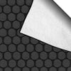 G-Floor Shed Flooring Midnight Black Small Coin Commercial Vinyl Sheet Flooring (8 ft. W x 8 ft. L) SFW65SC808MB