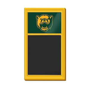 31.0 in. x 17.5 in. Baylor Bears Bear Logo Chalk Note Board
