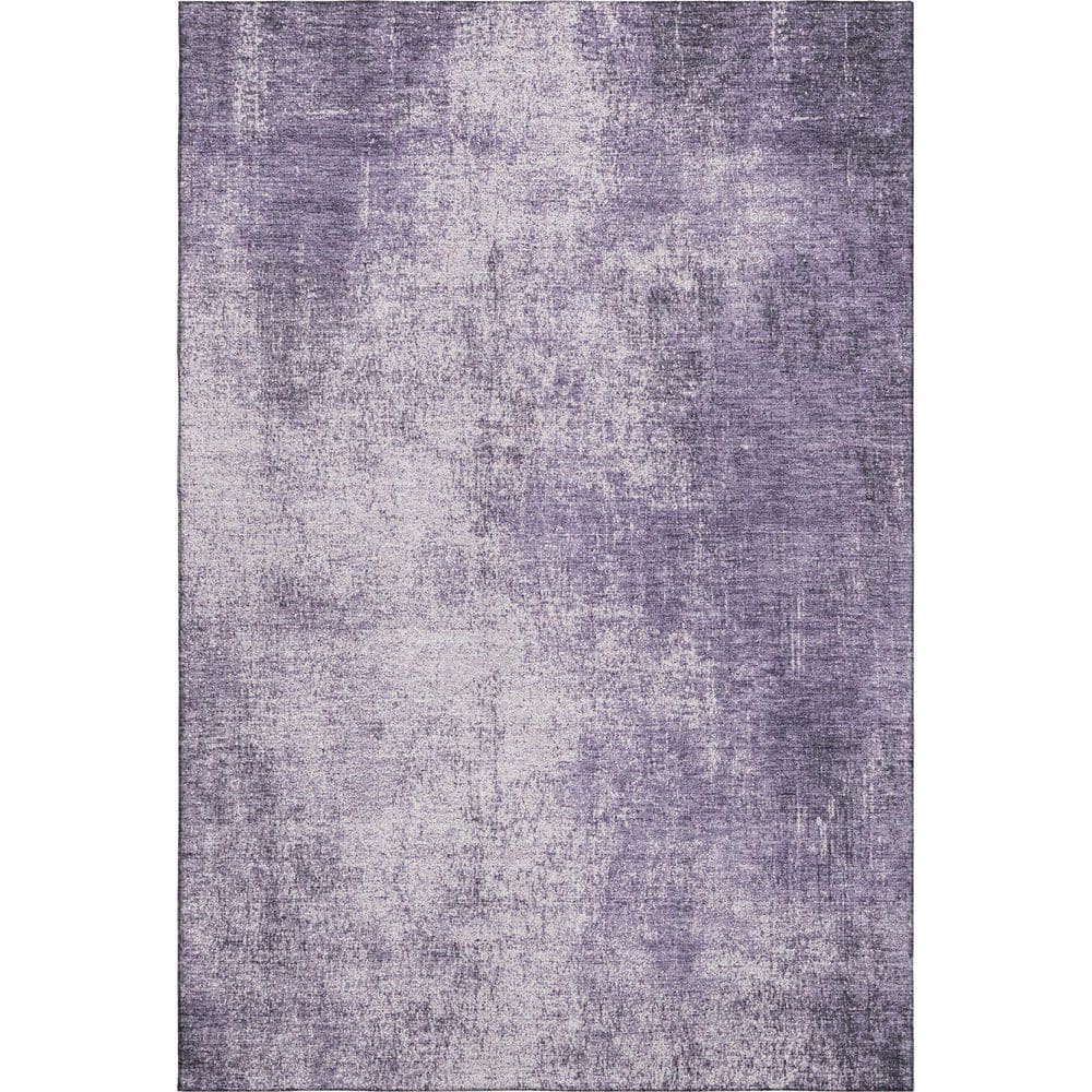 Mayfield Premium Machine Washable Abstract AMF1903 Lavender 10 ft. x 14 ft. Area Rug price history on PriceWatchPro