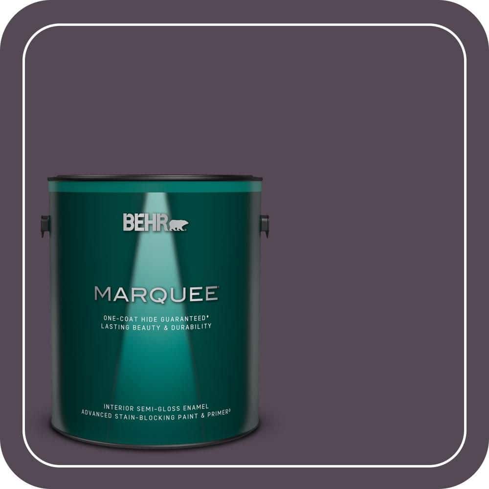 1 gal. #BXC-51 Deep Mulberry Semi-Gloss Enamel Interior Paint & Primer price history on PriceWatchPro