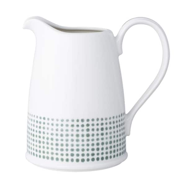 Noritake Green Hammock 2 qt. (Green) Porcelain Pitcher 9355-902 - The ...