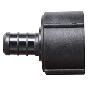 1/2 in. PEX-B Barb x 3/4 in. FNPT Poly-Alloy Swivel Adapter (5-Pack)