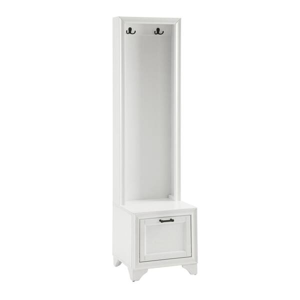 CROSLEY FURNITURE Tara White Hall Tree