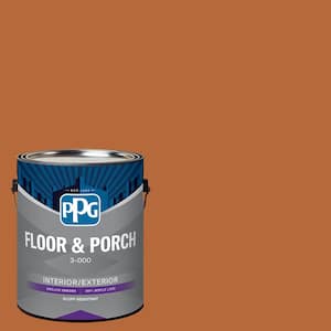 1 gal. PPG1200-7 Mincemeat Satin Interior/Exterior Floor and Porch Paint