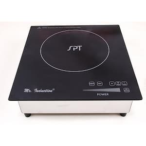 12 in. Built-In Electric Commercial Induction Cooktop in Black with 1 Element