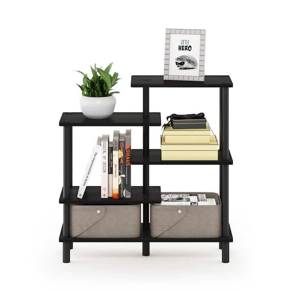 Furinno Turn-N-Tube 3-Tier Cube Ladder Shelf