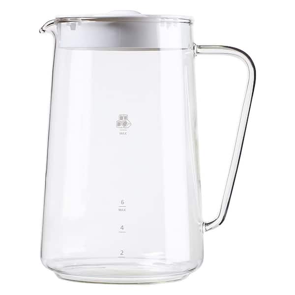 Mr. Coffee Tea Cafe 2-in-1 Iced Tea Maker with Glass Pitcher, 2.5