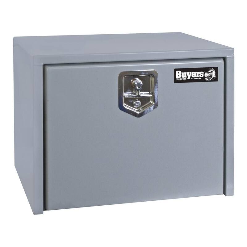 18 in. x 18 in. x 24 in. Primed Steel Underbody Truck Tool Box