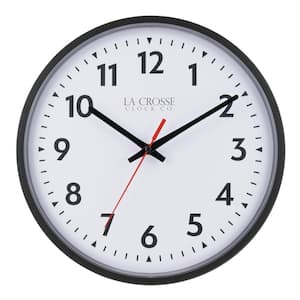 13 in. Info-Tech Commercial Quartz Analog Wall Clock
