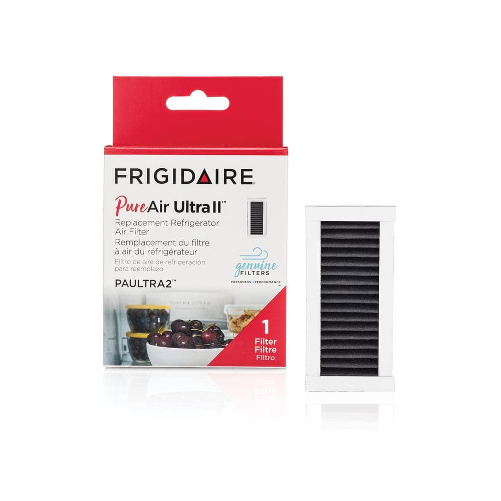 Refrigerator Air Filter, 2 Pack Pure Air Ultra II Refrigerator  Air Filter Activated Carbon Filter with Carbon Technology Replacement for  Frigidaire PAULTRA2, Pure Air Ultra 2 to Absorb Food Odors : Appliances