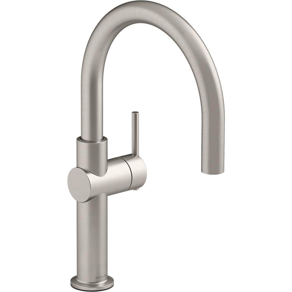 KOHLER Crue Single-Handle Bar Faucet in Vibrant Stainless K-22975