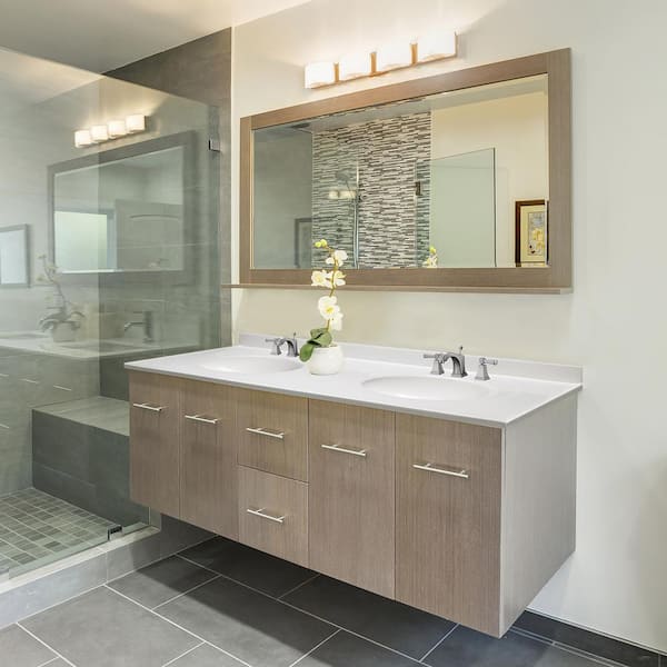 W Cultured Marble Double Vanity, 73 Double Bathroom Vanity Top