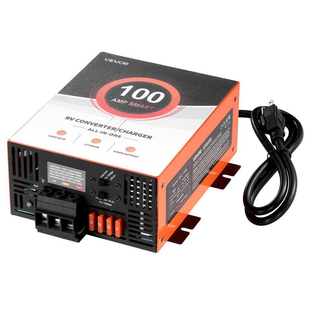 RV Power Converter, 100 Amp, 110V AC to 12V DC RV Converter Battery Charger, Multi Stage Smart Charging price history on PriceWatchPro