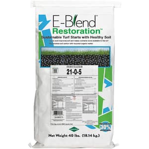 40 lbs. Restoration Lawn Fertilizer 21-0-5, Covers up to 9,300 sq. ft.