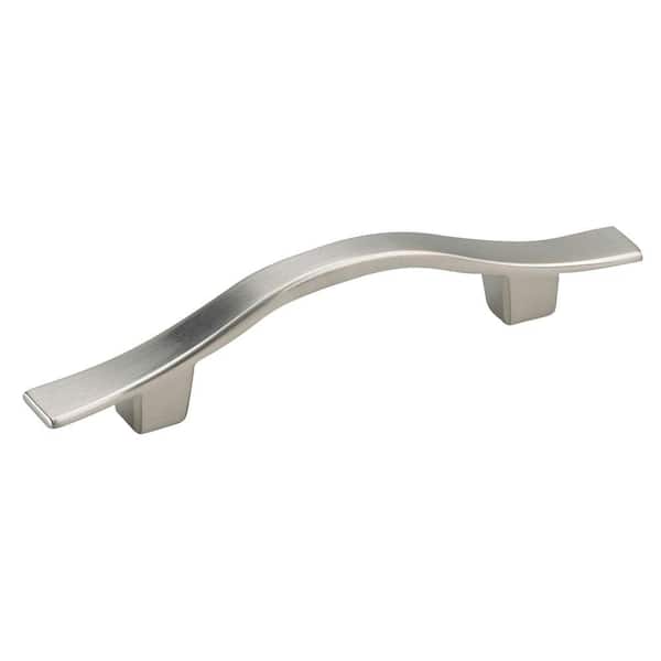Richelieu Hardware Toulouse Collection 3 in. (76 mm) Brushed Nickel Traditional Cabinet Arch Pull (10-Pack)