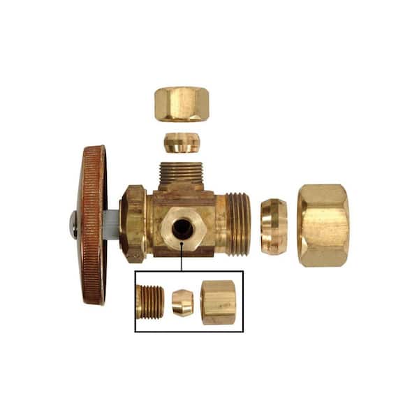 BrassCraft 1/2 in. Nominal Compression Inlet x 3/8 in. O.D.