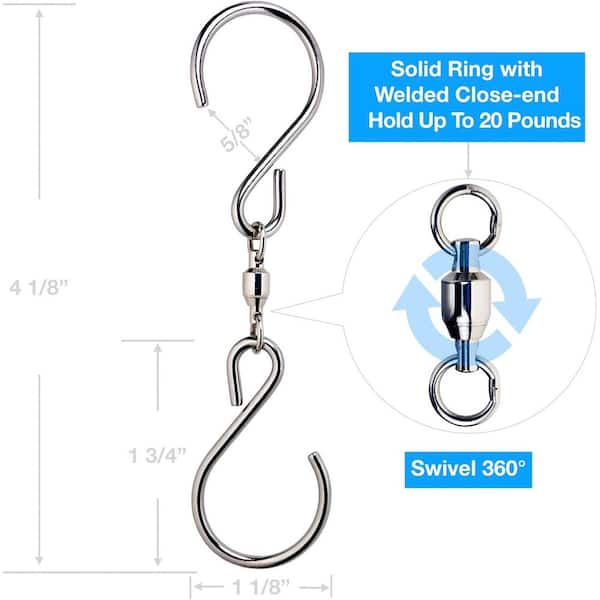 5 8 spigot counter weight hook 3PACK 5/16 Sillcock Water Key Compatible with Danco 80132, Silver, Classic Reflective Black) Fluorine Coating VanRolldex Snagging Hooks Weighted Treble