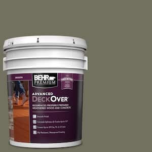 5 gal. #SC-138 Sagebrush Green Smooth Solid Color Exterior Wood and Concrete Coating