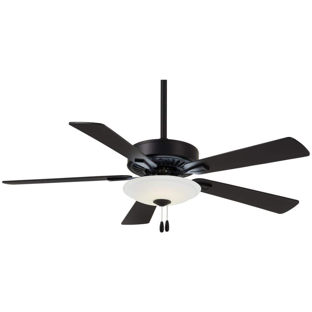 Contractor Uni-Pack 52 in. Integrated LED Indoor Coal Ceiling Fan with Light price history on PriceWatchPro