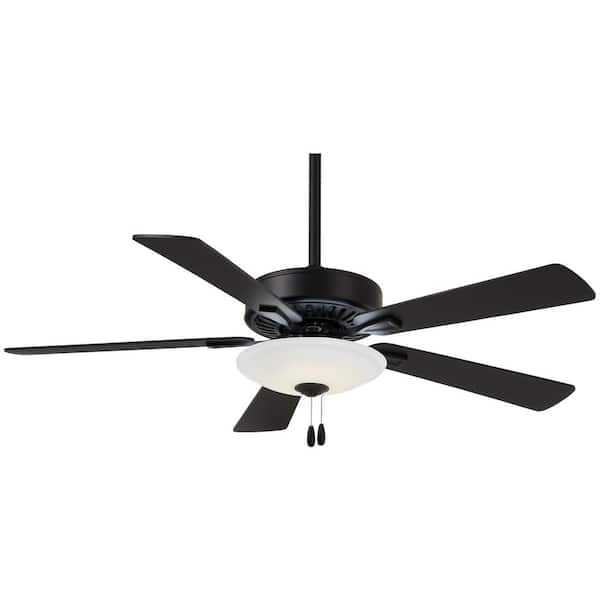 MINKA-AIRE Contractor Uni-Pack 52 in. Integrated LED Indoor Coal Ceiling Fan with Light