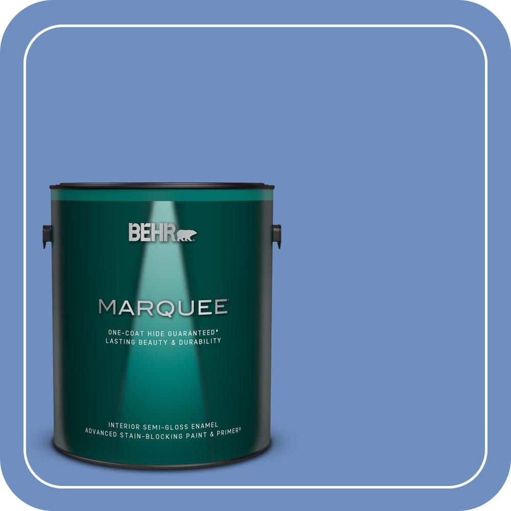 1 gal. #590B-5 Purple Hyacinth Semi-Gloss Enamel Interior Paint & Primer price history on PriceWatchPro