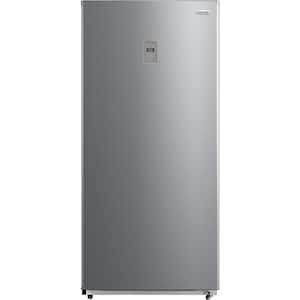 15 cu. ft. Garage Ready Automatic Defrost Convertible Upright Freezer in Fingerprint-Resistant Stainless Look