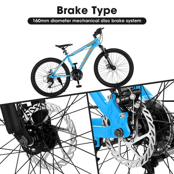 Brooks Myth 7s 26 - Dark Blue2017, Gear Cycle with Rim Brakes