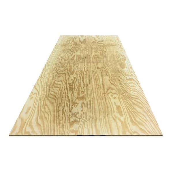 Unbranded 3/4 in. x 4 ft. x 8 ft. Ground Contact Southern Yellow Pine Pressure-Treated Plywood