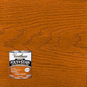 1 qt. Antique Walnut Gloss Oil-Based Interior Stain and Polyurethane (2-Pack)