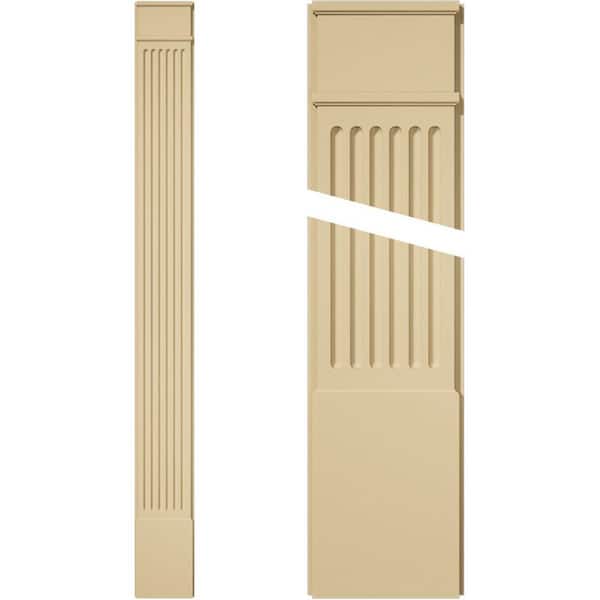 2 in. D x 12 in. W x 120 in. L Primed Polyurethane Pilaster 1- Pack