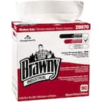 D400 White Disposable Cleaning Wipes Tall Box (90-Count)