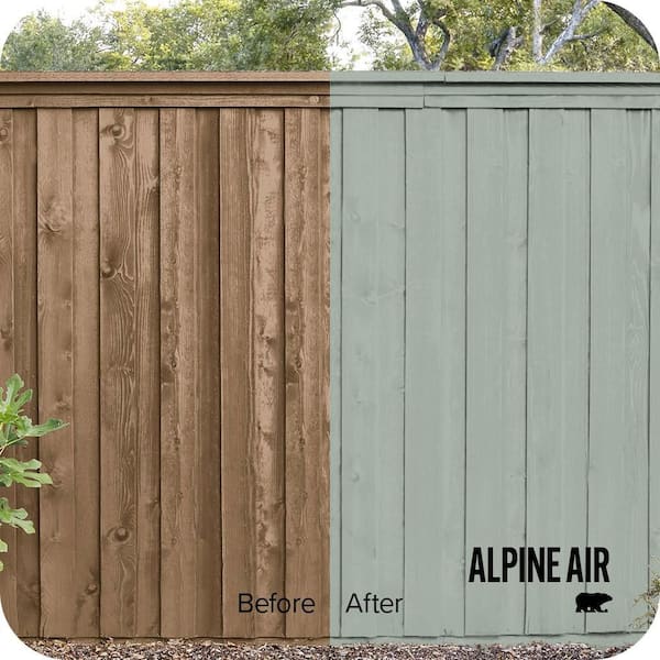 1 gal. #BXC-38 Alpine Air Solid Color House and Fence Exterior Wood Stain