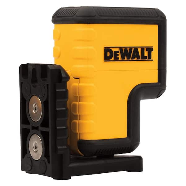 DEWALT 165 ft. Red Self-Leveling Cross-Line and Plumb Spot Laser Level with  (3) AAA Batteries & Case DW0822 - The Home Depot