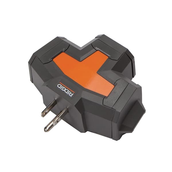 RIDGID 3-Outlet Power Hub Adapter