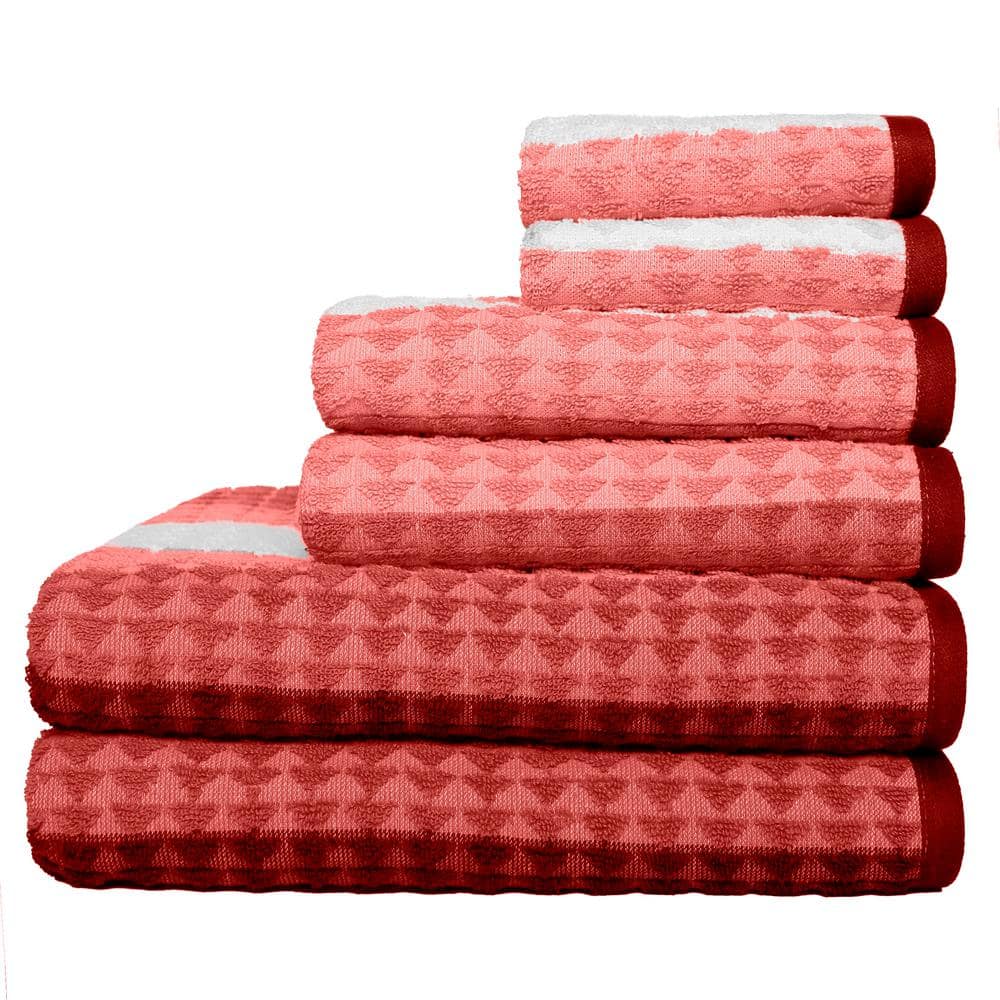 550 GSM Striped Bath Towel Set Of 2, Long-Staple Combed Cotton