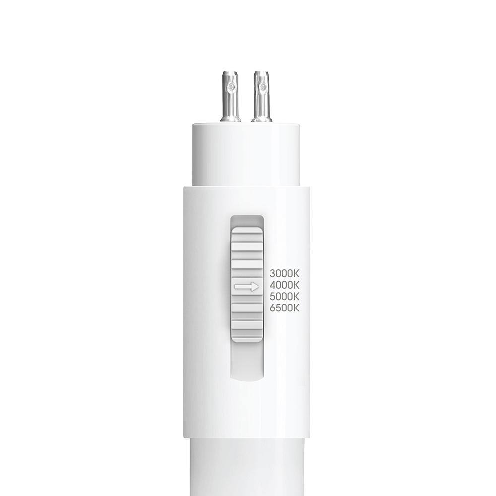 Satco 9 Inch LED T5 Ballast Bypass Tube - 3W, Cool White 4000K, Shatter Proof, G5 Base