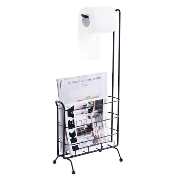 Home Basics Toilet Paper Stand With Phone Holder