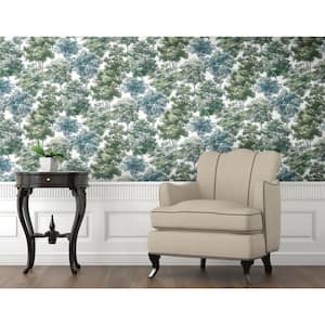 28.18 sq. ft. Old World Trees Peel and Stick Wallpaper