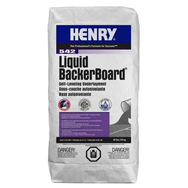 Henry 542 Liquid Backer Board 40 lbs. Self-leveling Underlayment