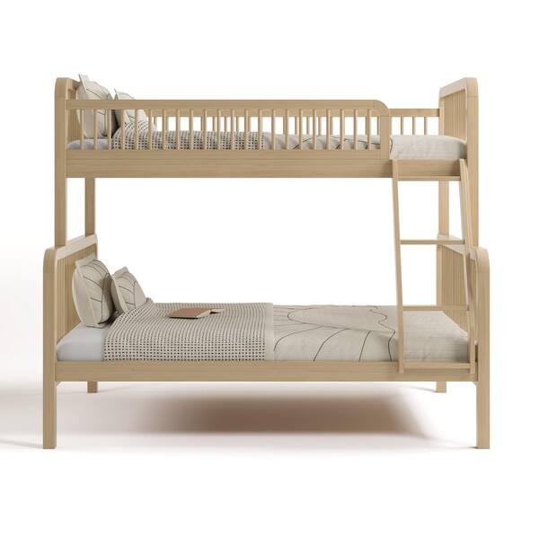 Storkcraft Pasadena Driftwood Twin Over Full Bunk Bed 09420-107