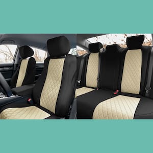 Neoprene Custom Fit Full Set Seat Covers for 2023-2024 Honda Accord LX, Sport, Sport SE, EX, EX-L, Touring