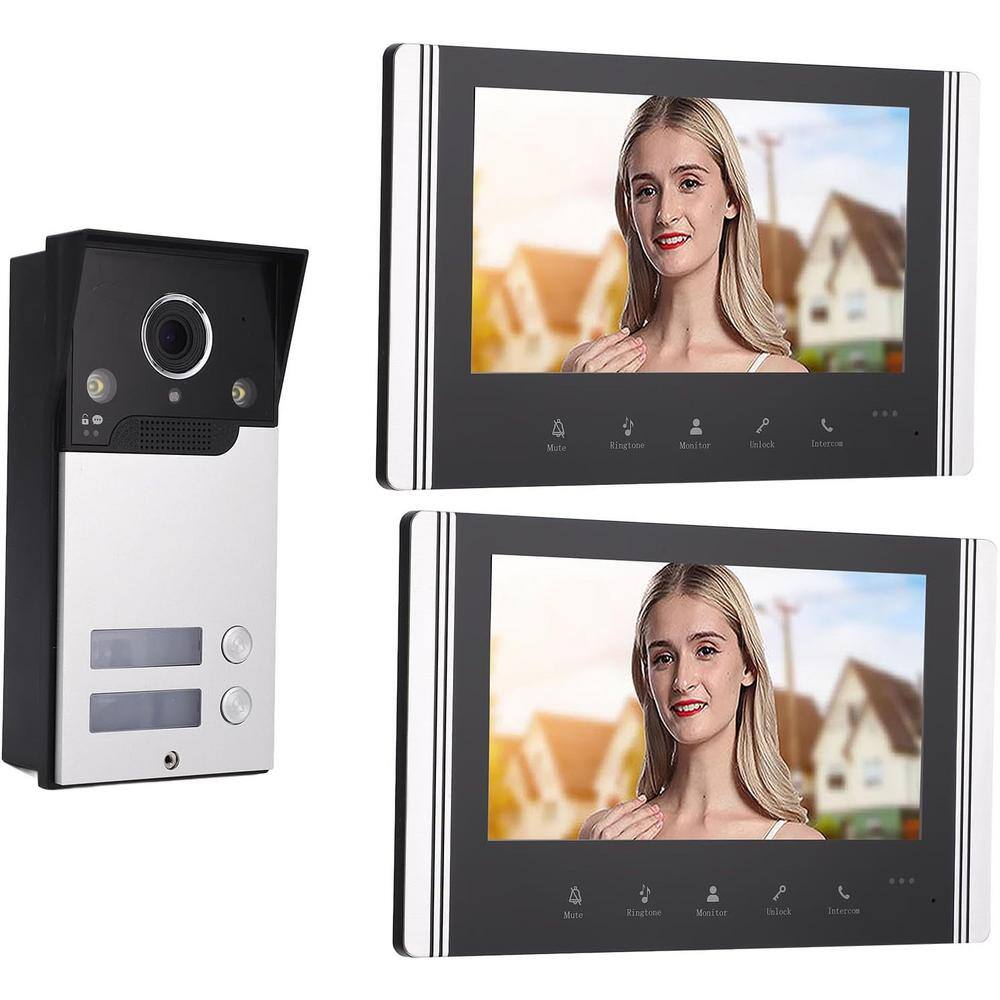 HD Video Doorbell Intercom System with 2-7 in. TFT LCD Screen, 120° Wide Angle and Easy to Operate for Home Apartment price history on PriceWatchPro