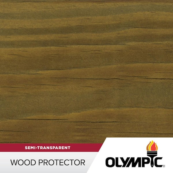 Wood Protector 1 gal. ST-2013 Driftwood Gray Exterior Semi-Transparent Stain Plus Sealer in One