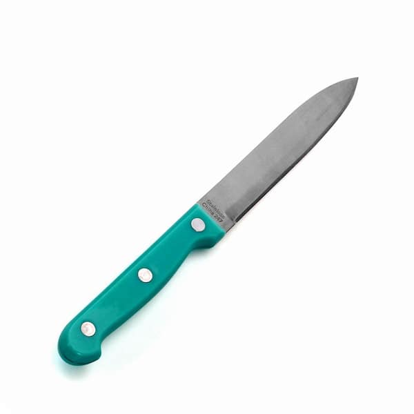 MegaChef 14 Piece Knife Set Teal - Office Depot