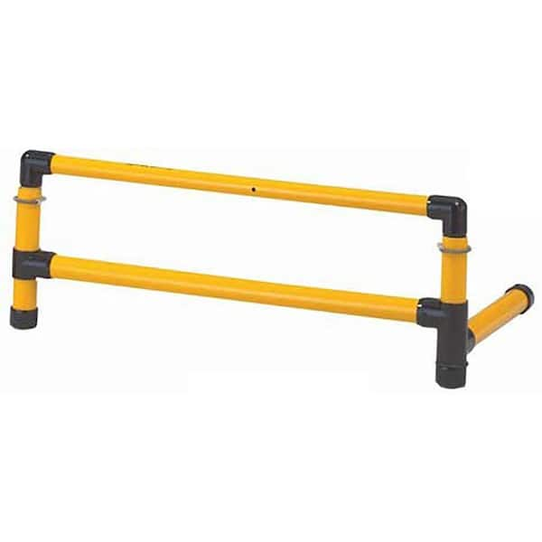 Prism Fitness Yellow Outdoor 12 in. Smart Fixed-Height Track Workout ...