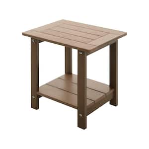 Teak Wood Outdoor Dining Table with Extension Rectangular End Table