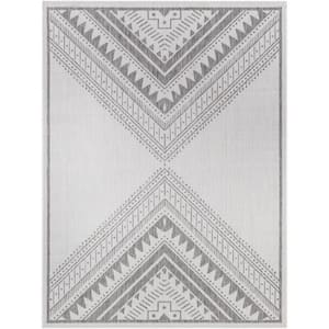 Hampton Bay Black/Brown 5 x 7 Border Indoor/Outdoor Area Rug 3102403 - The  Home Depot