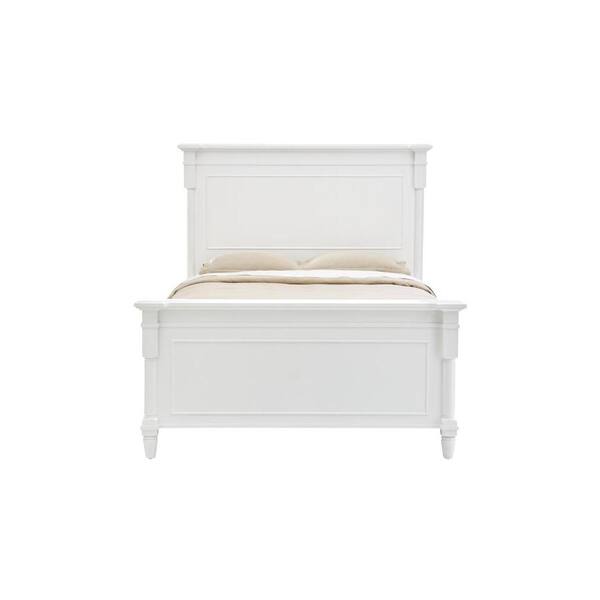 Home Decorators Collection Aberdeen White King Bed